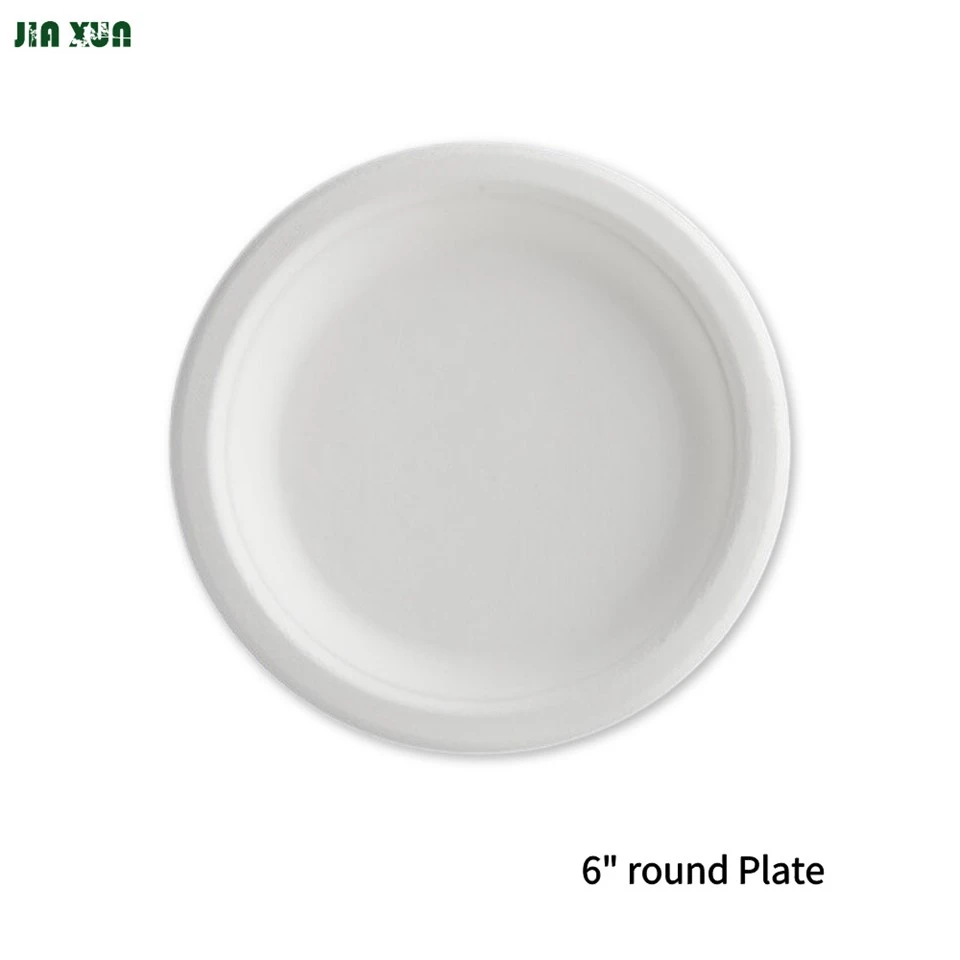 Bagasse Round Plate